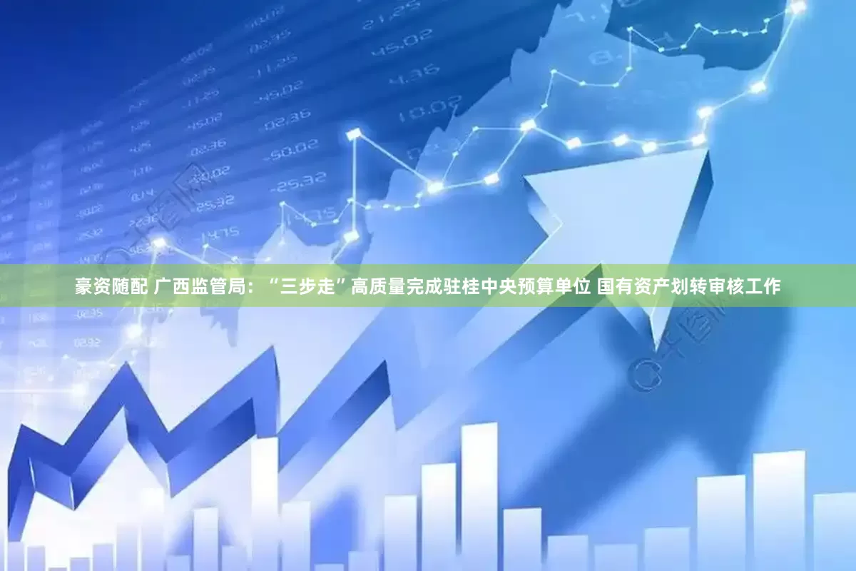 豪资随配 广西监管局：“三步走”高质量完成驻桂中央预算单位 国有资产划转审核工作